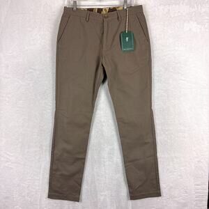 Ball and Buck Pants Mens 32x32 Brown Original Camo Chino Preppy Outdoors Hunting